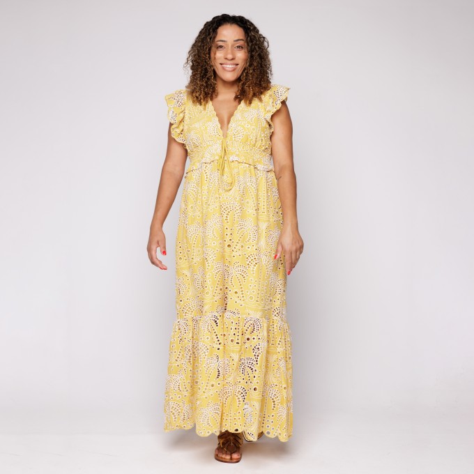 Vestido Laise Coqueiro Delicadeza