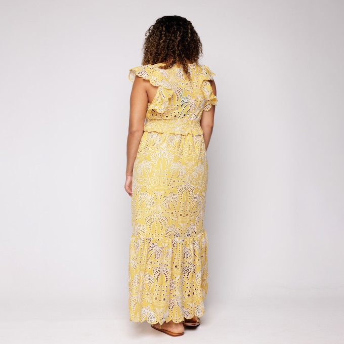 Vestido Laise Coqueiro Delicadeza