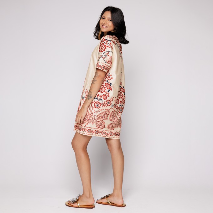Vestido T-shirt Borbolina