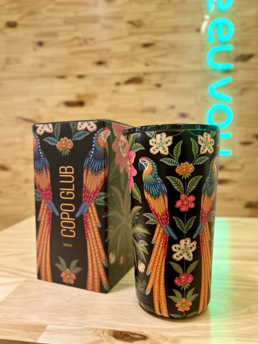 Copo Farm Glub 500ml Samba Das Araras