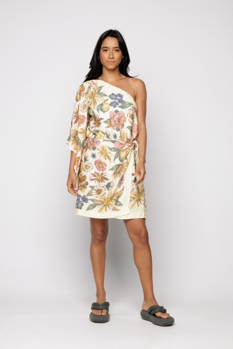 Vestido Curto Ombro Maira