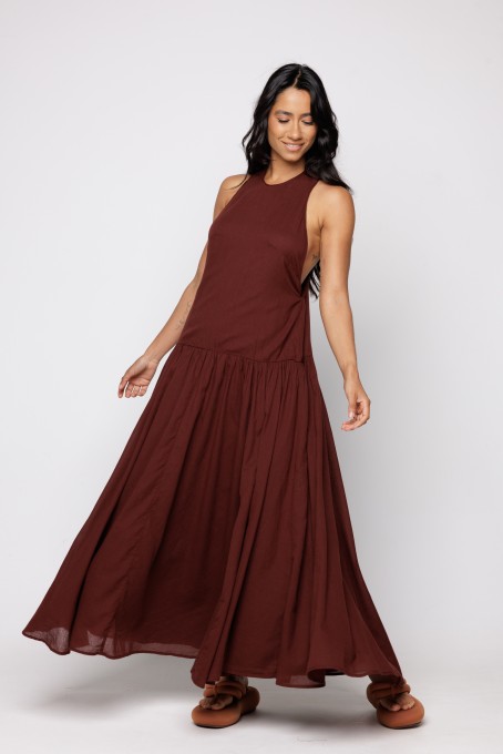 Vestido Regata Cropped