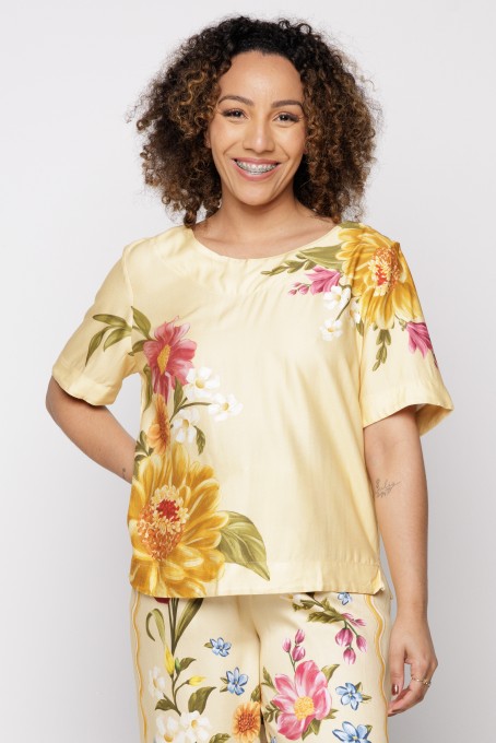 Tshirt Floral Mari