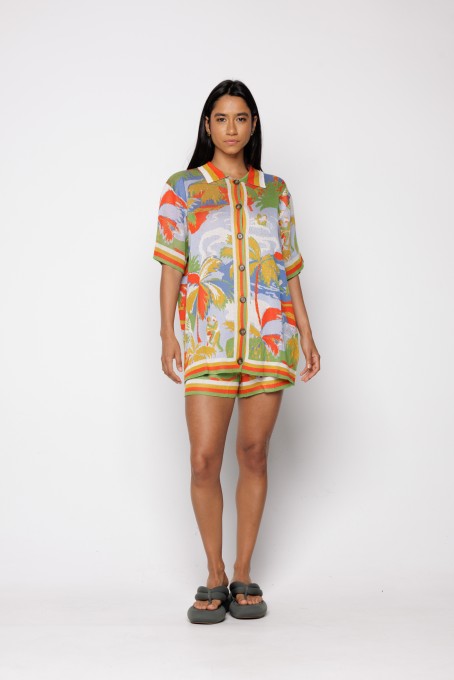 Short Tricot Cintura Baixa Bem Querer