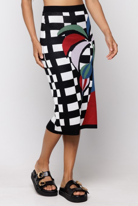 Saia Jacquard Recanto dos coqueiros