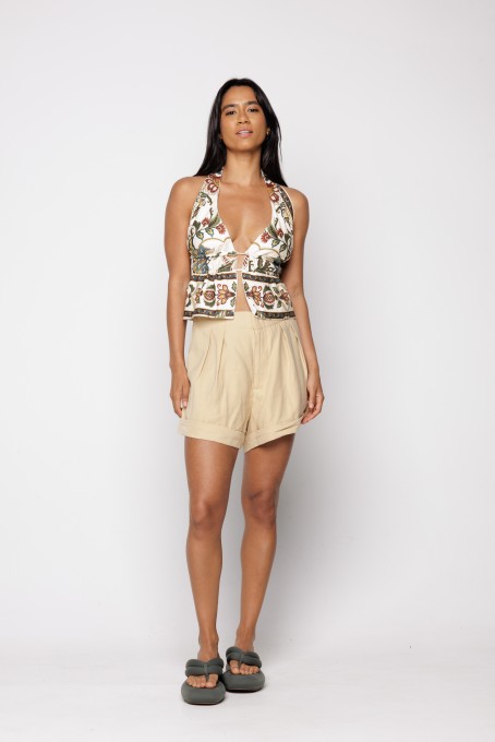 Blusa Double Jardim Majestoso