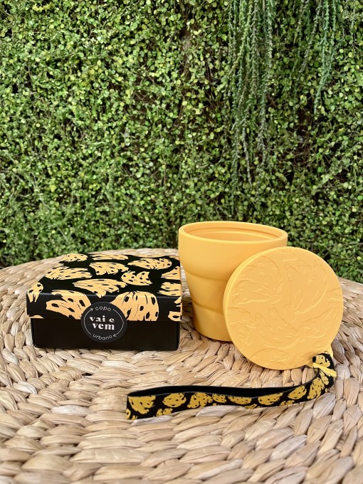 Copo Farm Vai e Vem 300ml Bossa Banana