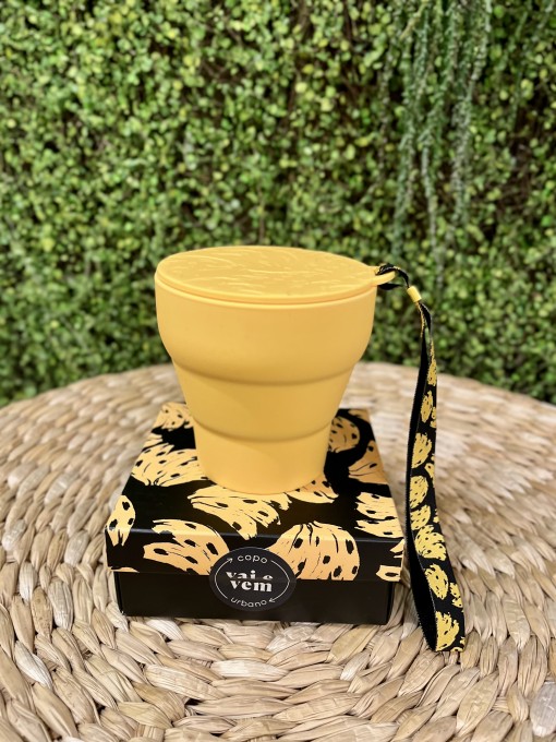 Copo Farm Vai e Vem 300ml Bossa Banana