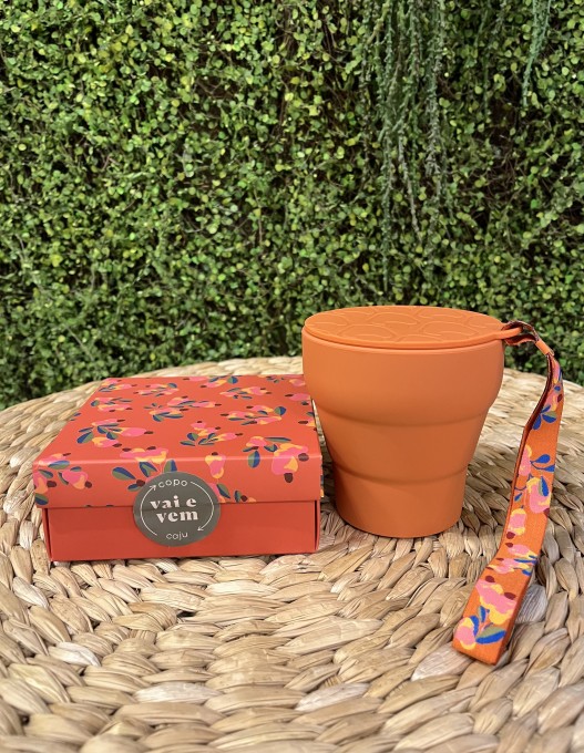 Copo Farm Vai e Vem 300ml Caju