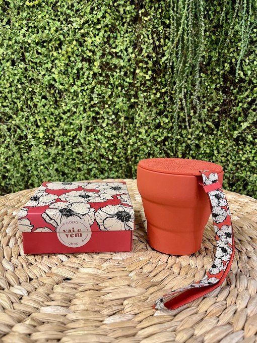 Copo Farm Vai e Vem 300ml Chita