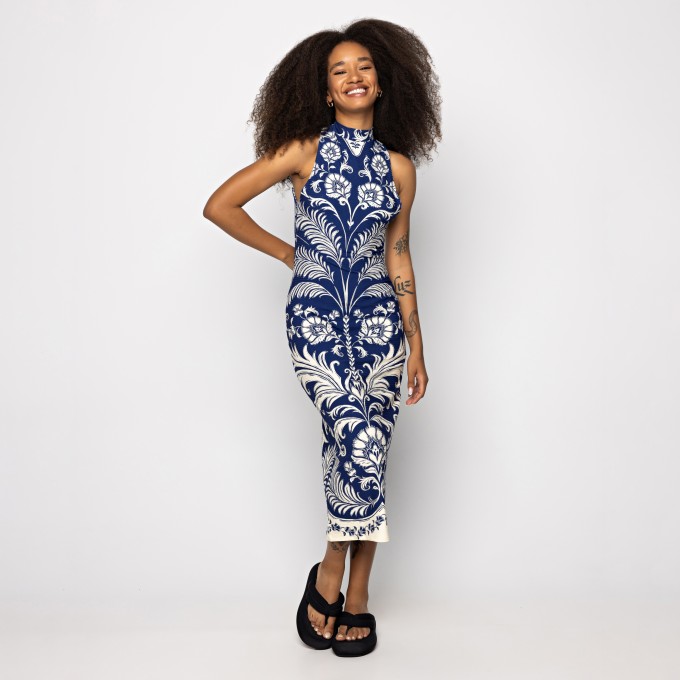 Vestido Midi Santorini