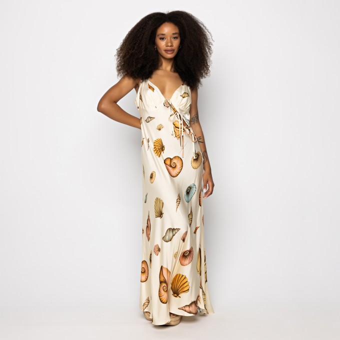 Vestido Alcinhas Souvenir Mar