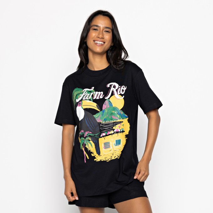 Tshirt Média Tucano Preto