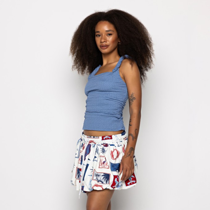 Regata Alça Torcida Textura