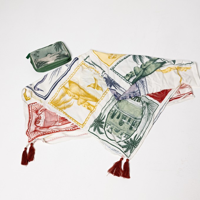 Canga Brasil Vintage Achadinhos