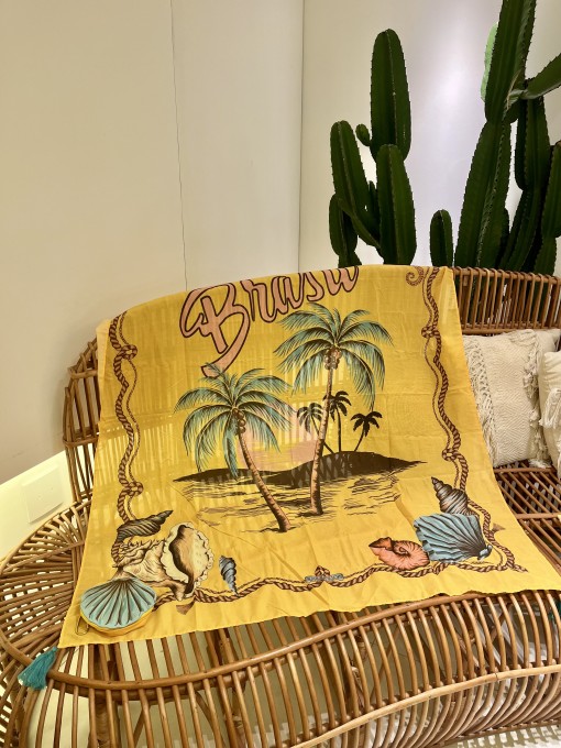 Canga Farm Praiana Souvenir Bahia Amarelo
