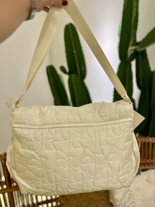 Bolsa Farm Brisa Lisos Puffer Off White