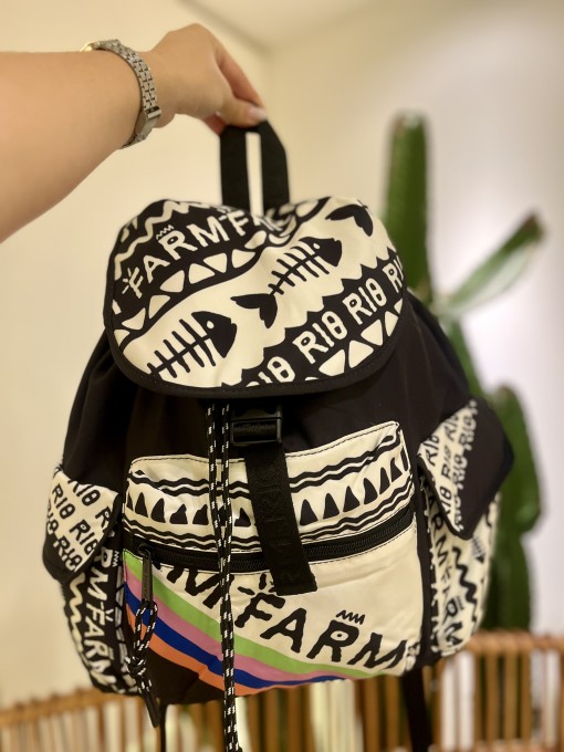 Bolsa Farm Pipoca Tipográfico Farm