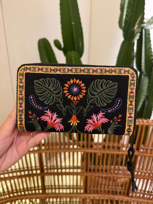 Carteira Farm Astral Tapeçaria Tropical Lenço