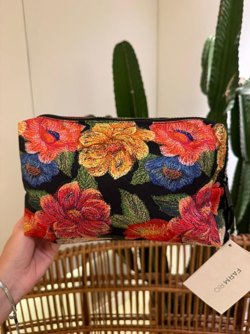 Maxi Necessaire Farm Ora Bolas G Floral Paraíso