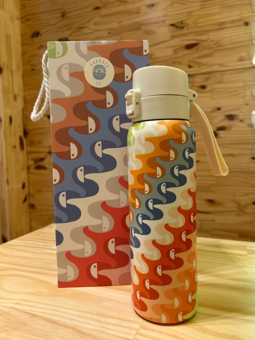 Garrafa Farm Etc 850ml Copatucano Multicolorido