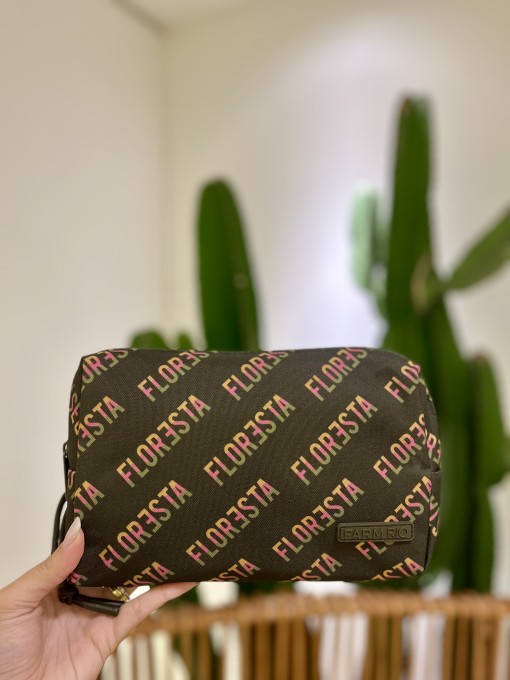 Maxi Necessaire Farm Ora Bolas Floresta Tipográfico