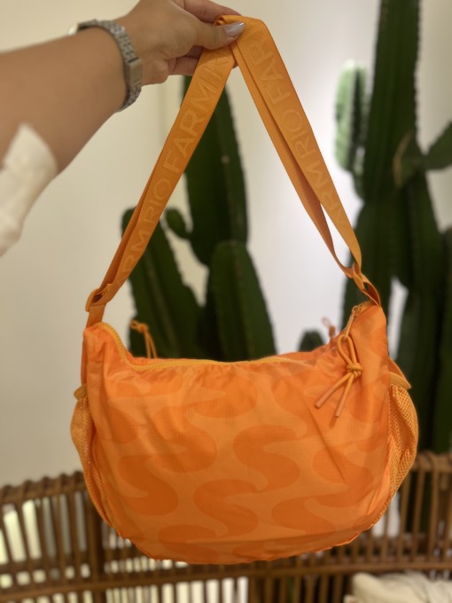 Bolsa Farm Banana G Copatucano Laranja