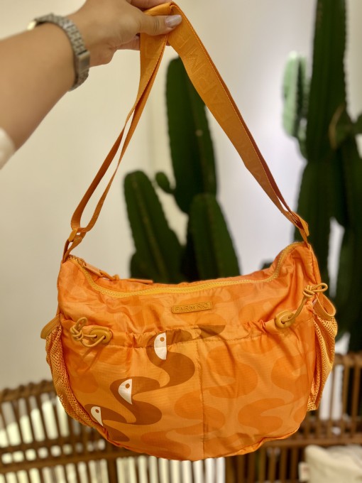 Bolsa Farm Banana G Copatucano Laranja