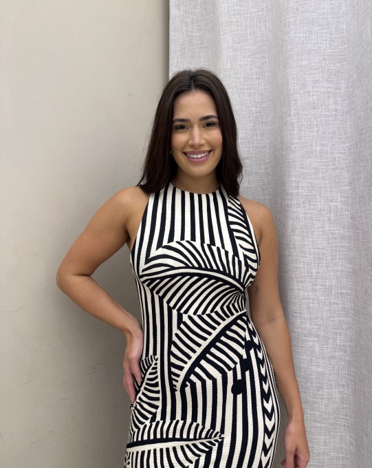 Vestido Midi Listra Tropical