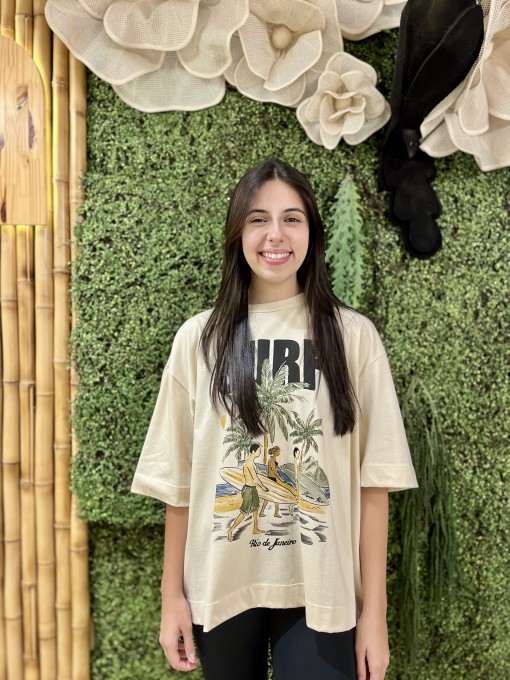 Tshirt Ampla Surf Rio