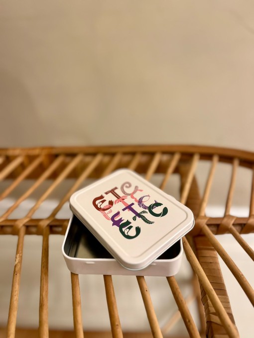 Caixa De Metal Etc Off White