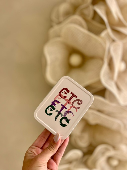 Caixa De Metal Etc Off White