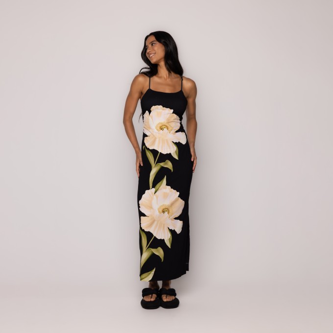 Vestido Midi Papoula