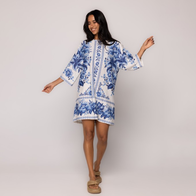 Vestido Tshirt Big Fruta de Verão